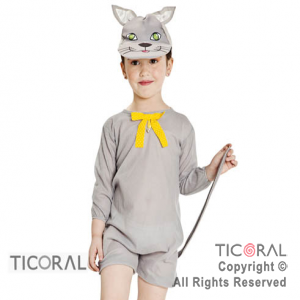 DISFRAZ GATO NI�O CAND TALLE 2 x 1